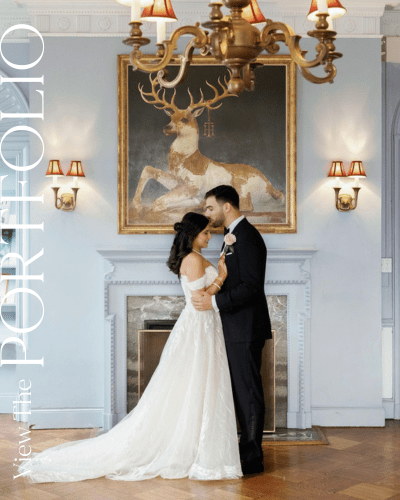 groom kissing bride on forehead