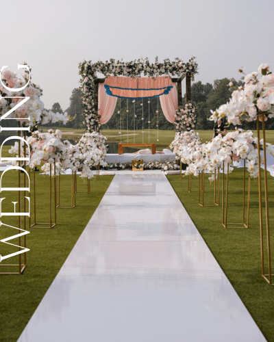 wedding gallery - beautiful outdoor wedding ceremony 